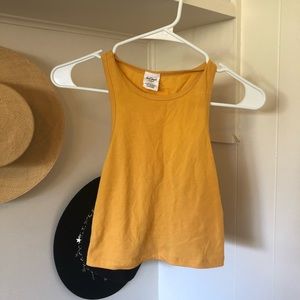 Yellow tank top